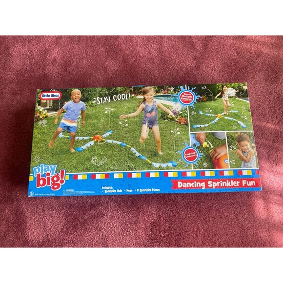 Little Tikes Dancing Sprinkler Fun Zone Outdoor Water Toys NEW NIB Summer Fun - Picture 3 of 9